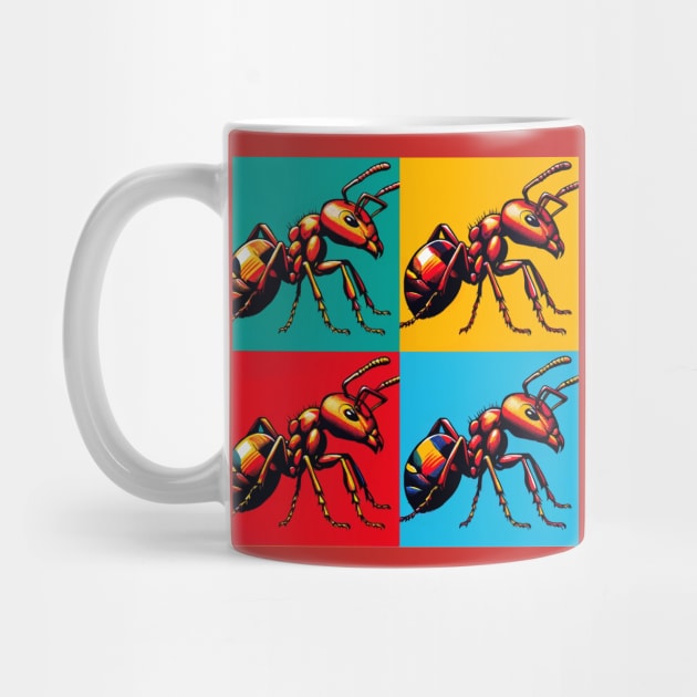 Red Fire Ant - Cool Insect by PawPopArt